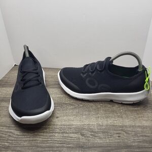 Oofos OOmg Sport LS Low Shoe Men's Size 9 Black White New